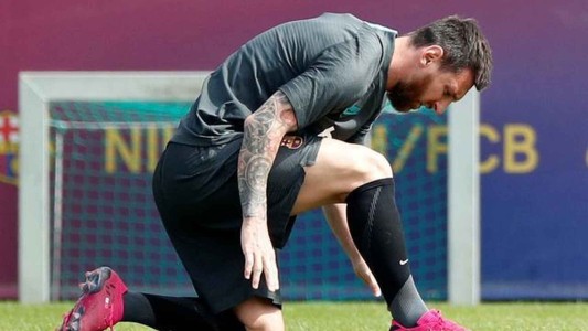 Messi no se entrena y lucha a contrarreloj para estar en la final de la Supercopa española
