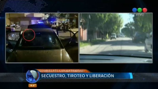 Secuestraron a un matrimonio en Castelar y lo liberaron en Fuerte Apache tras tirotearse con policías