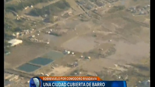 Comodoro Rivadavia: la catástrofe, desde el aire