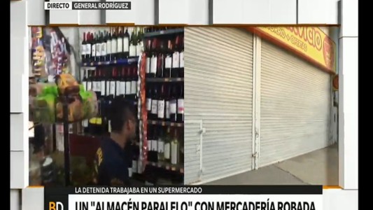 Un "almacén paralelo" con mercadería robada
