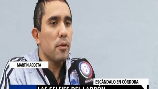 Las selfies del ladrón