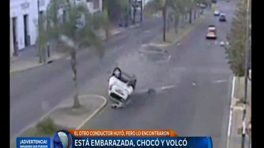 Criminal: chocó a un auto en el que viajaba una embarazada y se dio a la fuga