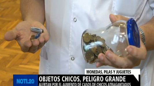 Objetos chicos, peligro grande