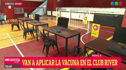River se prepara para vacunar a los médicos independientes