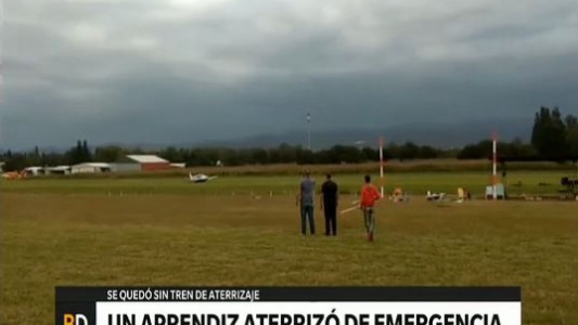 Córdoba: el piloto se descompuso y un aprendiz logró aterrizar