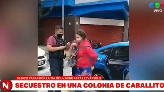 Caballito: se hizo pasar por la tía y se llevó a un nene de 6 años de una colonia