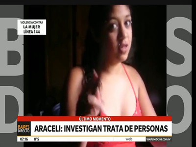 Investigan como "trata de personas" la desaparición de Araceli Funes