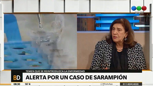 Alerta por un caso de sarampión en Tucumán