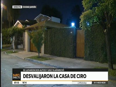Desvalijaron la casa de Ciro, el ex cantante de los Piojos