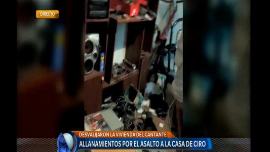 Allanamientos por el robo en la casa de Ciro