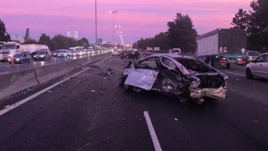 Tres accidentes en una hora en la Panamericana: tres muertos