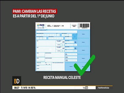 Cambios en las recetas del PAMI desde el 1 de junio