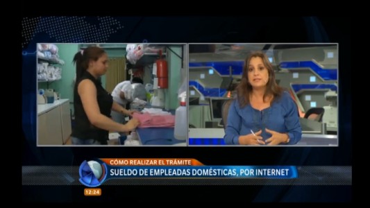 Cómo pagar el sueldo de las empleadas domésticas por internet