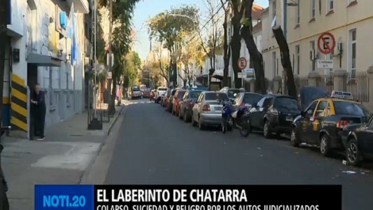 Colapso, suciedad y peligro por los autos judicializados