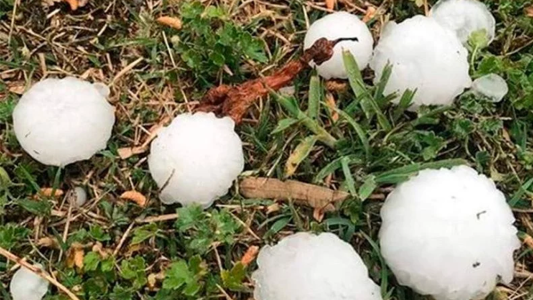 Hay alerta amarilla por caída de granizo en Capital Federal y el Conurbano