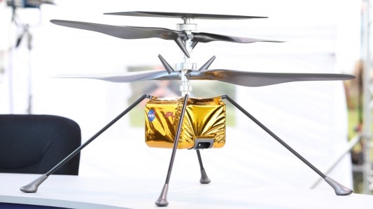 La NASA hará volar un helicóptero en Marte por primera vez
