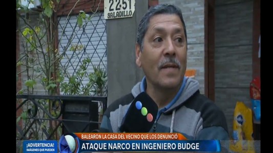 "Quiero vivir tranquilo", dijo el hombre al que el ametrallaron la casa tras denunciar a narcos