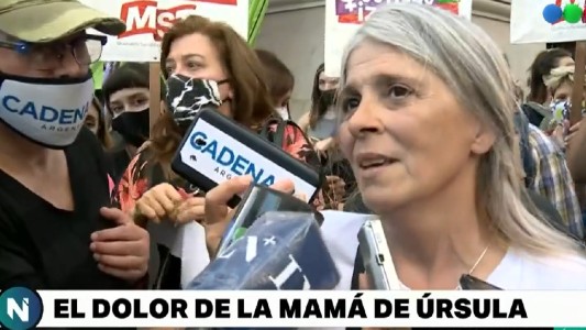 "Fuimos muy bien escuchados", dijo la madre de Úrsula tras la reunión con el Presidente
