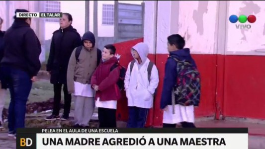 Tigre: sin clases por la agresión de una madre a una docente