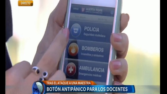 Enseñar con miedo: entregarán botones antipánico a docentes