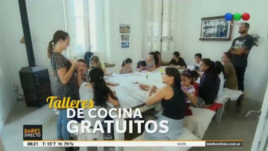 Talleres de cocina sana para niños