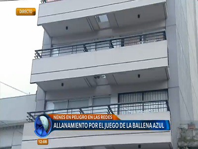 Un allanamiento en busca de un reclutador de la Ballena Azul