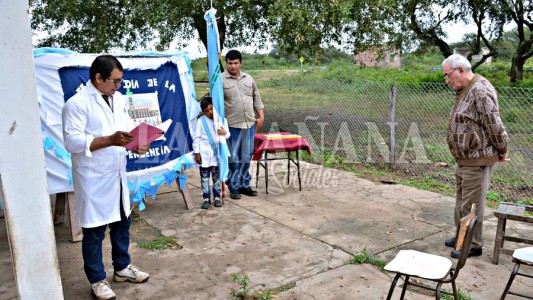 Acto del 25 de Mayo unipersonal: solo asistió un alumno