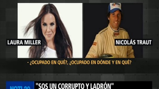 Audio: escandaloso diálogo entre Laura Miller y su marido