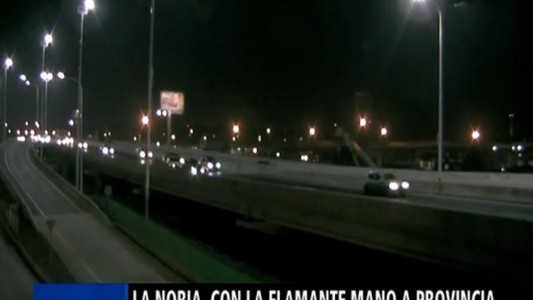 Puente La Noria: la flamante mano a Provincia