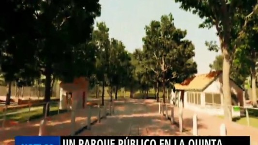 Un parque público en la Quinta de Olivos