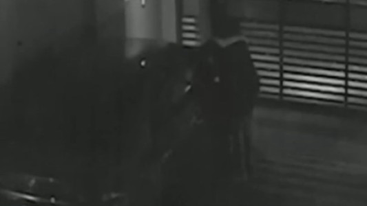 Video: destruyó el auto de un vecino en el garage