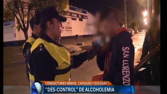 Controles de alcoholemia: conductores ebrios, choques y excusas