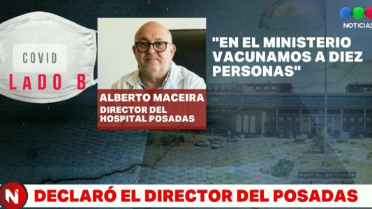 Vacunatorio vip: declaró el director del Posadas y apuntó a Ginés
