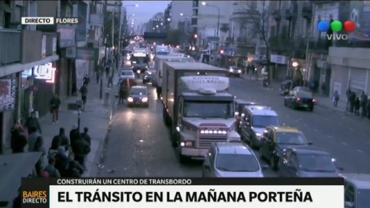 Empiezan obras en Nazca y Rivadavia y se complica el tránsito