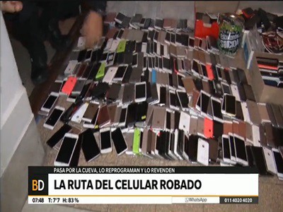 Desbaratan una banda que robaba y vendía celulares
