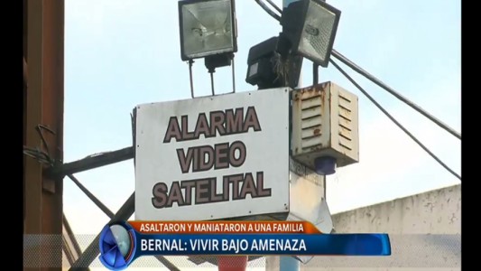 Vivir bajo amenaza: "Necesitamos que pase la Policía"