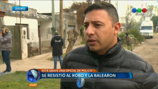 Mujer policía baleada al resistirse a un robo en Quilmes