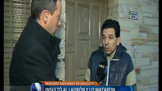 Mataron a un jubilado por el auto en San Justo, delaten de su familia