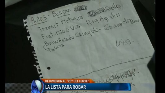 Detuvieron otra vez al "Rey del Corte": conducía un auto robado horas antes en Pilar