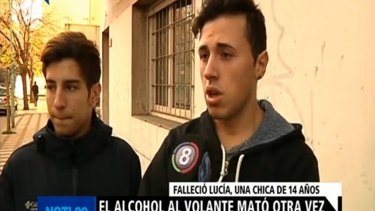 El alcohol mató otra vez: El testimonio de los amigos de Lucía, la chica que murió atropellada