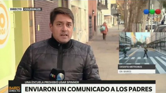 Una escuela prohíbe usar el spinner