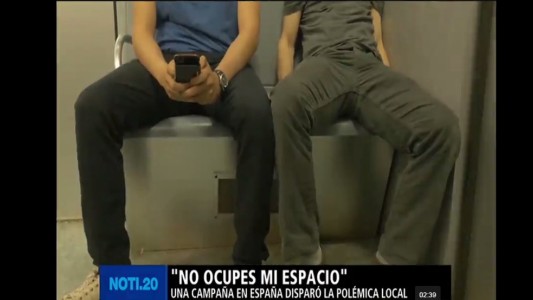 "No ocupes mi espacio" Argentina se suma a la campaña mundial para terminar con el "despatarre"