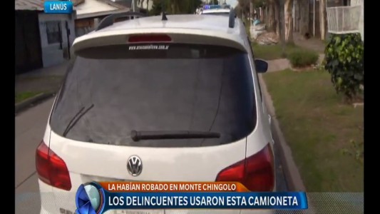 Esta es la camioneta usada por los delincuentes que intentaron raptar a un chico en Lanús