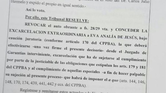 Le otorgaron la excarcelación a "Higui"