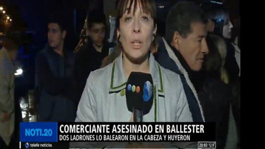 Asesinaron a un comerciante en Ballester