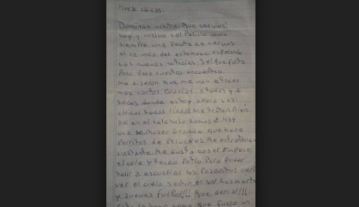 "Higui" escribió una carta: “Sufrí medio año de constantes pesadillas”