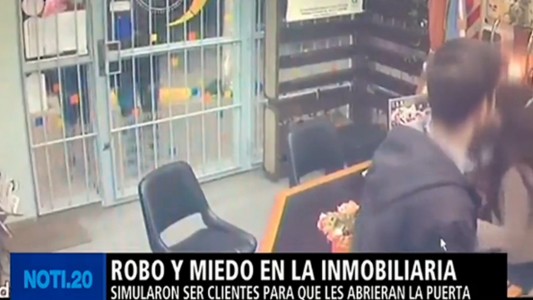 Robo y miedo en la inmobiliaria