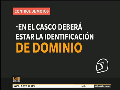 Los requisitos para circular en moto