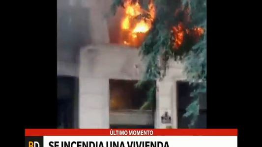 Se incendió una vivienda en Constitución