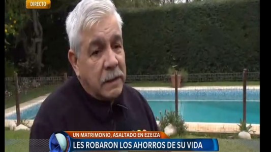 Les robaron los ahorros de su vida: "Pensé que estaba jugado y que me iban a matar"